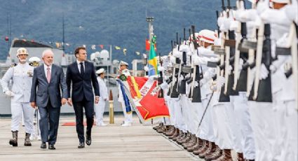 Lula e Macron lançam submarino ao mar: “Mais importante projeto de cooperação em defesa”