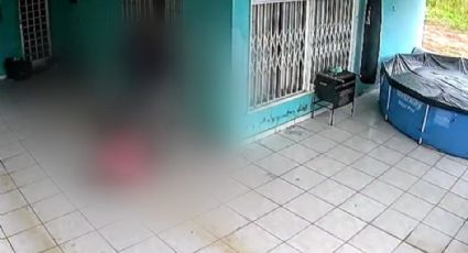 VÍDEO: Ex agride mulher com chutes na cabeça por vê-la usar aliança