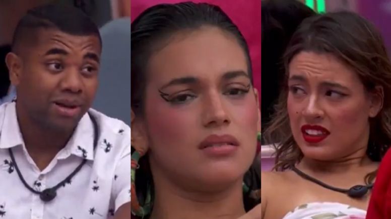 BBB 24 - Crise no grupo fadas? Davi, Beatriz e Alane têm conversa tensa