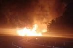 Idoso fuma escondido em banheiro de ônibus e causa incêndio impressionante no RJ