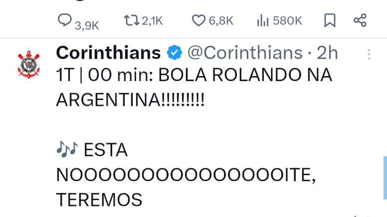 Continua a farra, Corinthians não toma jeito. Cássio fala em sair