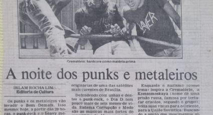 Legião Suburbana: a noite punk que abalou Brasília