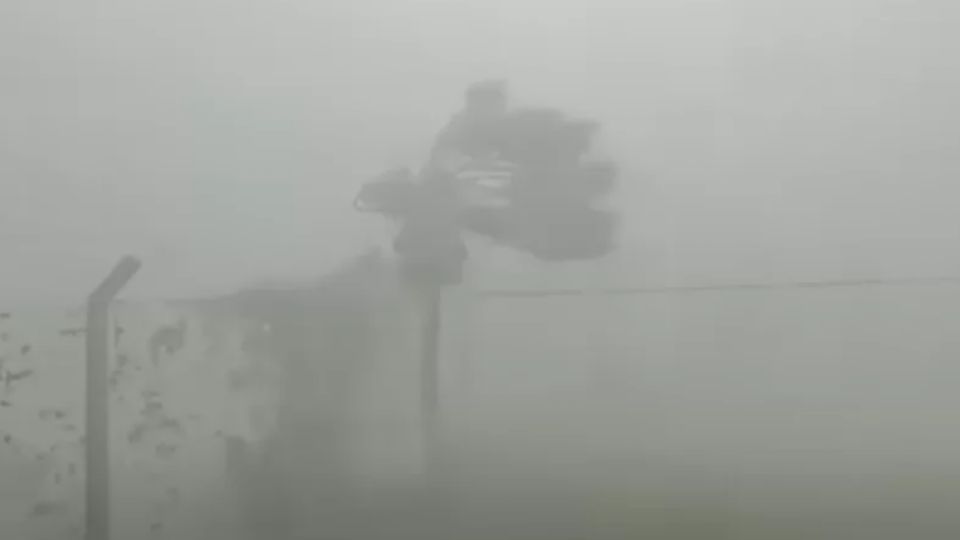 Ventos intensos e granizo: fenômeno causou prejuízo em cidade do RS