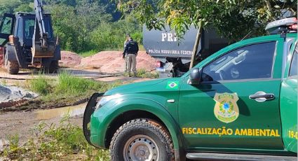 Ibama, ICMBio e PF acabam com mais um loteamento clandestino no Rio de Janeiro