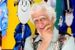Ziraldo estava ali; eu pedi a foto; o homem, então, se mostrou tão feliz quanto o artista