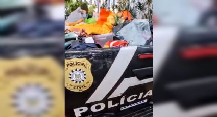 VÍDEO: Polícia acha depósito no RS de itens roubados de vítimas da chuva e de socorristas