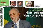 Enchentes | Lula muda discurso e põe o dedo na ferida: “Não cuidaram das comportas”