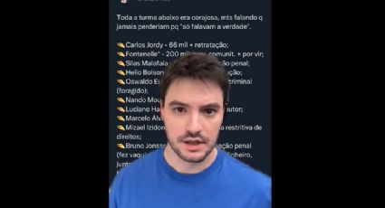 VÍDEO: Felipe Neto publica lista de fascistas que ele já venceu na Justiça