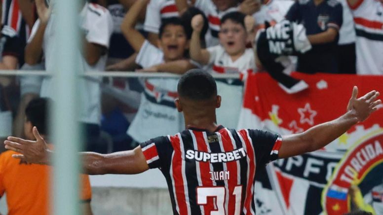 Juan faz dois e São Paulo volta classificado de Belém