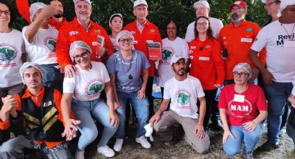 Ministros de Lula visitam cozinha solidária do Movimentos dos Atingidos por Barragens no RS