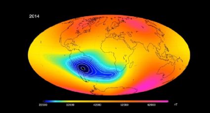 O que é anomalia magnética que fica em cima do Brasil e é monitorada pela Nasa