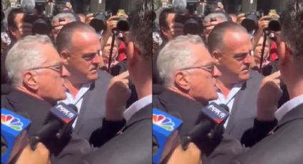 VÍDEO - Robert De Niro enfrenta trumpistas nos EUA: "Não me intimidam. Gângsteres!"