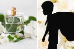 Perfumes de luxo com notas de trabalho infantil