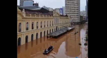 VÍDEOS – Imagens chocantes mostram avanço das águas em Porto Alegre e Canoas