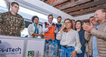 VÍDEO: Janja participa de entrega de 220 purificadores de água para Porto Alegre e Canoas