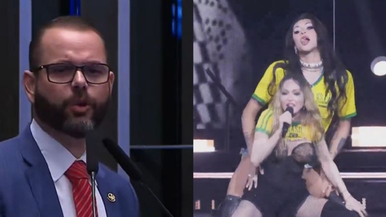 Jorge Seif chora por Madonna no Senado e desnuda hipocrisia bolsonarista