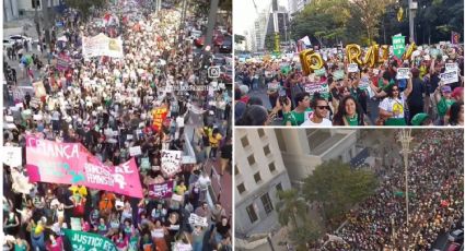 VÍDEO: Mulheres tomam a Avenida Paulista em ato contra Lira e o PL do Estupro