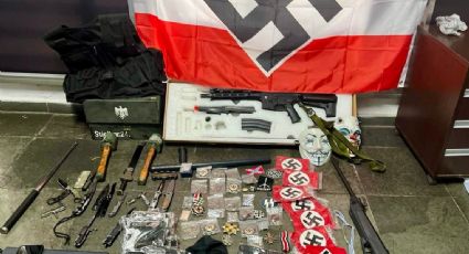 Jovem de 19 anos é detido com armas e objetos nazistas em SP