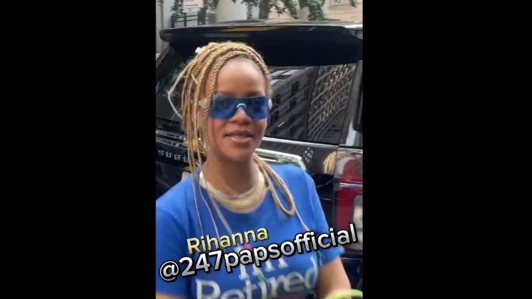 VÍDEO – Rihanna reconhece paparazzi e pergunta: “tá mais magro, tá usando Ozempic?”