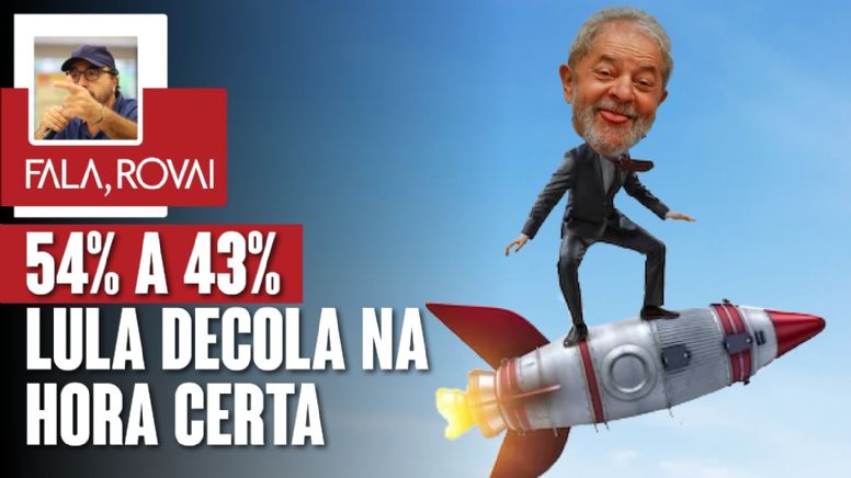 Pesquisa Quaest mostra Lula com 54% de aprovação no momento em que ladrão de joias cola em Bolsonaro