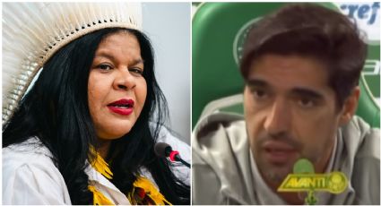 Sonia Guajajara vai para cima de Abel Ferreira por fala racista; técnico português pede desculpas