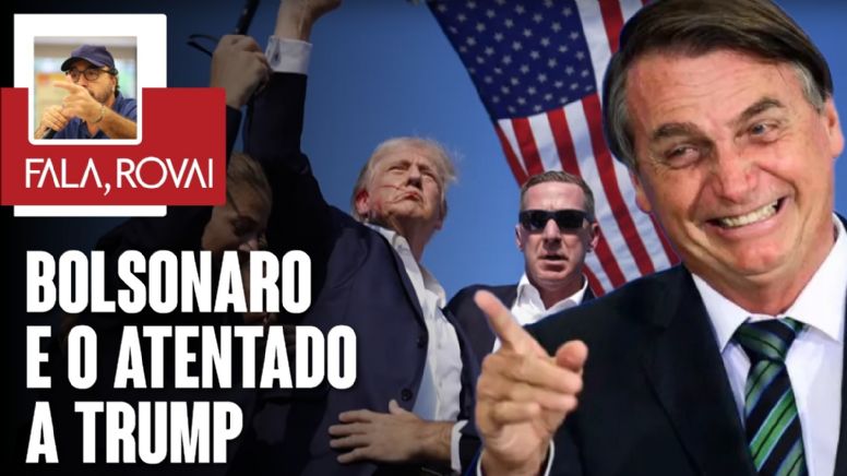 Bolsonaro festeja atentado a Trump; ele vê sua salvação na eleição dos EUA