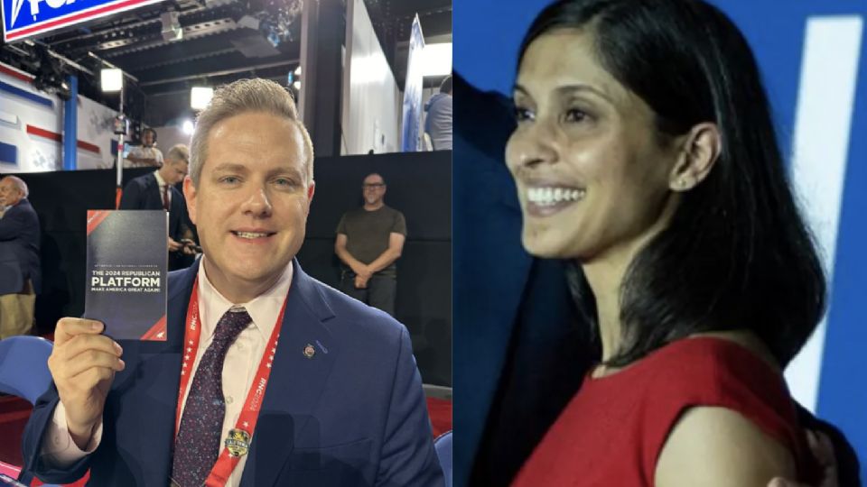 O líder do grupo LGBT conservador e a esposa do candidato a vice se tornaram ativos de campanha