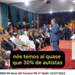 Pastor que disse que autismo era “coisa do diabo” é denunciado pelo MP