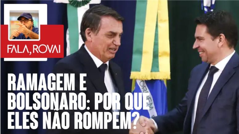 Ramagem e Bolsonaro vão a ato no Rio; medo faz ex-presidente não se afastar de candidato