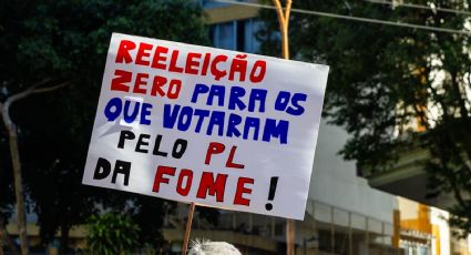 FOTOS: Protesto contra o PL da Fome toma a Câmara de SP