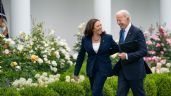 Foto ilustrativa de la nota titulada Biden pede que Democratas indiquem Kamala Harris para "derrotar Trump"; entenda