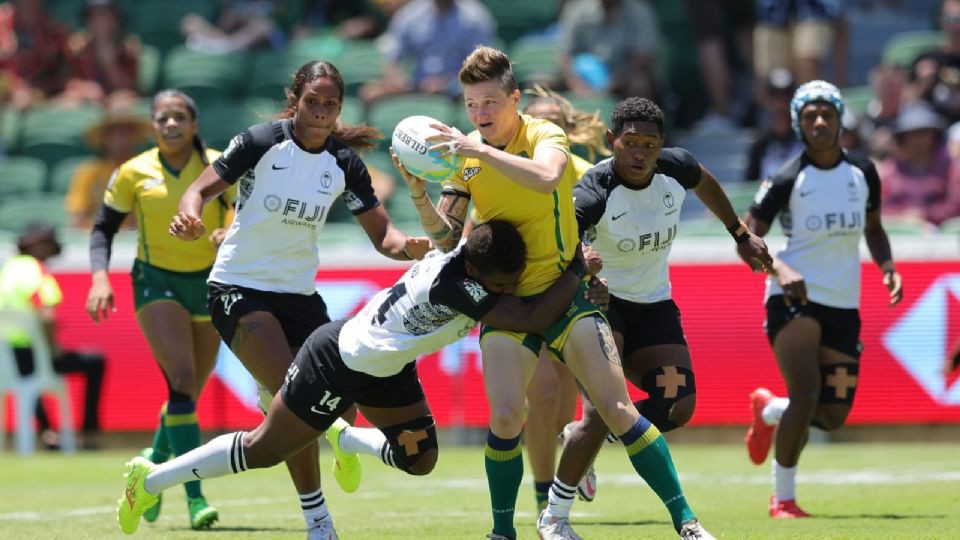 Raquel no torneio que marcou seu retorno à seleção brasileira