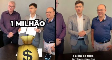 Nikolas Ferreira despeja R$ 1,5 milhão em emendas em cidade onde tio é pré-candidato