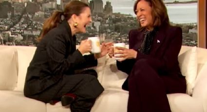 VÍDEO: Kamala Harris contou a Drew Barrymore encontro às cegas com marido