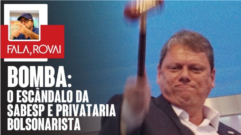 Privatização da Sabesp, além de um escândalo, é um passo de Tarcisio na disputa presidencial