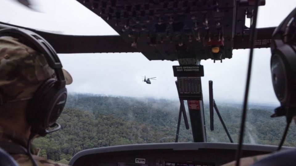 Militares em operação em Roraima