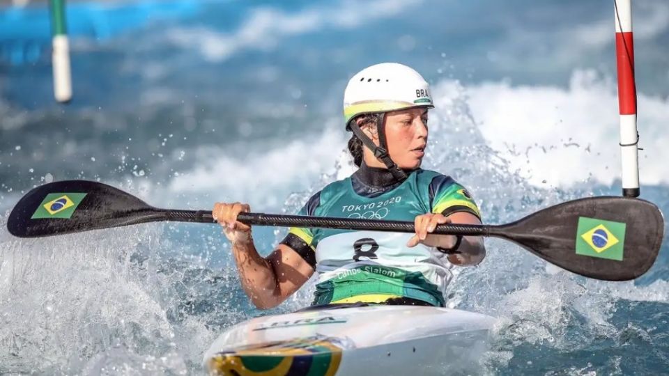 Ana Sátilia vive boa fase na canoagem slalom