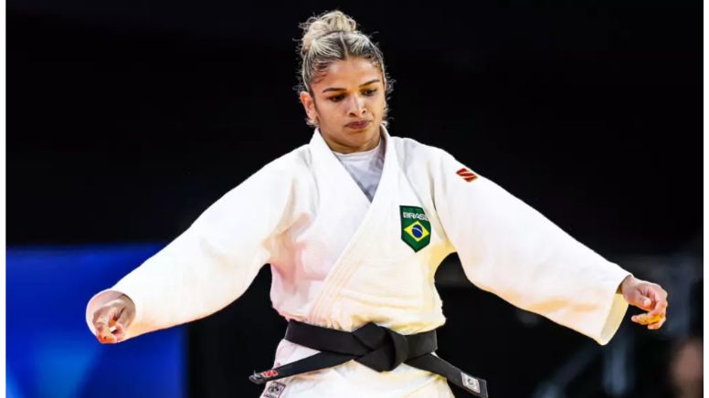 Paris 2024. Larissa Pimenta conquista bronze no judô