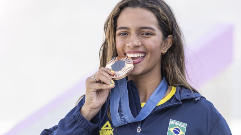 Paris 2024. Rayssa Leal promete ouro em 2028