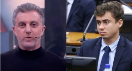 Nikolas Ferreira espalha fake news bizarra sobre Luciano Huck