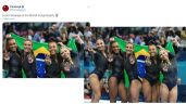 Foto ilustrativa de la nota titulada Flamengo corta Júlia Soares da foto do bronze: ela não treina no clube