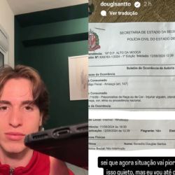 VÍDEO: Influenciador registra boletim de ocorrência contra o pai por homofobia