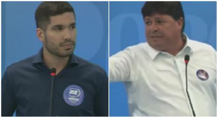 VÍDEO – "Chupa aqui para ver se sai leite", diz candidato ao bolsonarista André Fernandes em debate