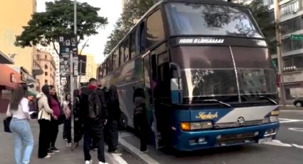 VÍDEO – coisa feia: campanha ligada a Ricardo Nunes carrega servidores para comício