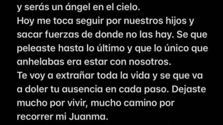 Veja a emocionante despedida de Selena, mulher de Juan Izquierdo