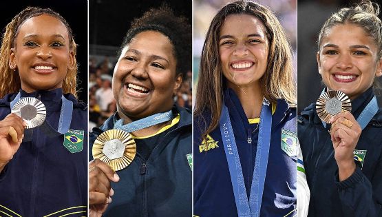 Mulheres no pódio: 10 das 7 medalhas olímpicas conquistadas por elas