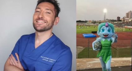 Médico italiano vai a jogo futebol no Paraná, importuna sexualmente mascote e acaba preso