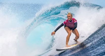 Tati Weston-Webb sofre com ‘marolinhas’ e traz inédita prata no surf feminino