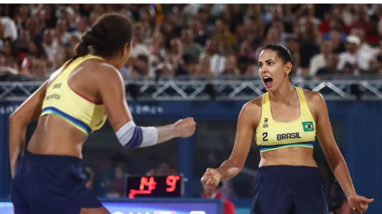 Paris 2024: É ouro! Vôlei de praia consegue terceira medalha de ouro. Todas com mulheres