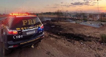 PRF prende homem autor de incêndio em área de cerrado no Distrito Federal